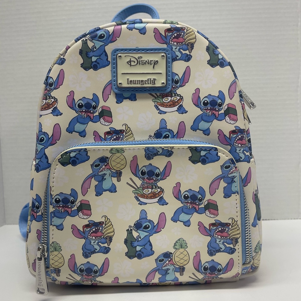 Loungefly Stitch Hawaii Food Mini Backpack